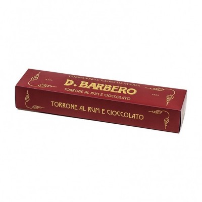 Torrone Barbero Al Rum e Cioccolato - 270 gr